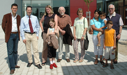 Foto vom Schulbesuch in Borgfeld-West
